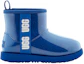 Order 大童 UGG 經典透明迷你 II 羊皮 舒適保暖戶外休閒 中筒 雪地靴 藍果凍