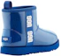 Purchase 大童 UGG 經典透明迷你 II 羊皮 舒適保暖戶外休閒 中筒 雪地靴 藍果凍