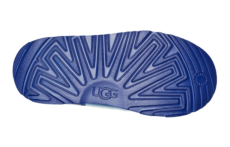 Details for 大童 UGG 經典透明迷你 II 羊皮 舒適保暖戶外休閒 中筒 雪地靴 藍果凍