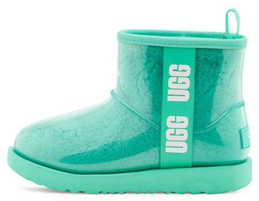 (PS) UGG Classic Clear Mini II Boot ''Tide Pool'' - Dames en Heren Regenlaars. 1112386K-TDP Buy (PS) UGG Classic Clear Mini II Boot ''Tide Pool'' - Dames en Heren Regenlaars. 1112386K-TDP