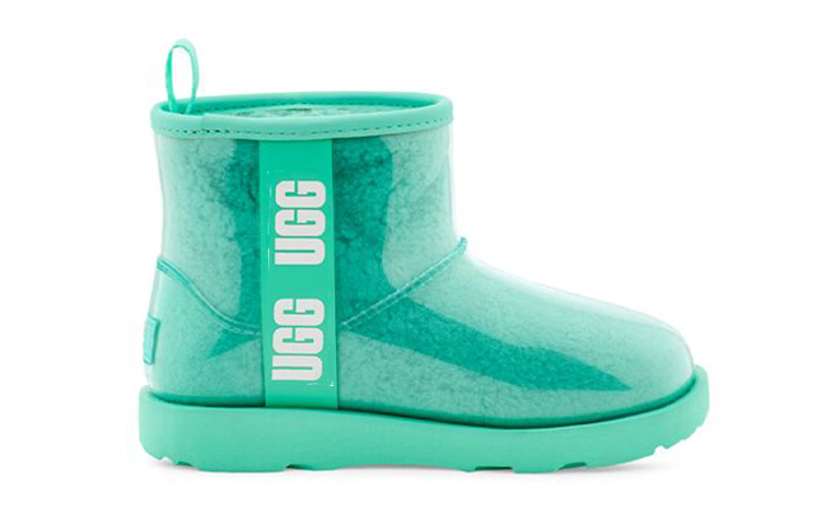 Order (PS) UGG Classic Clear Mini II Boot ''Tide Pool'' - Dames en Heren Regenlaars. 1112386K-TDP