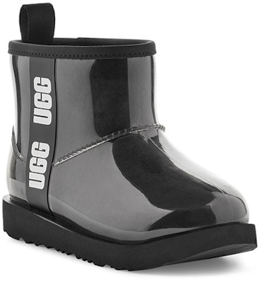 (PS) UGG Classic Clear Mini II Boot Hitam 1112386K-BLK Lookbook (PS) UGG Classic Clear Mini II Boot Hitam 1112386K-BLK