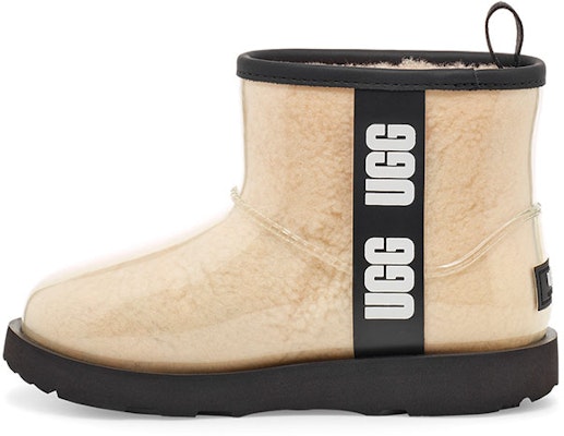 (學齡前) UGG 經典透明迷你 II 靴子 自然黑 1112386K-NBLC Buy (學齡前) UGG 經典透明迷你 II 靴子 自然黑 1112386K-NBLC
