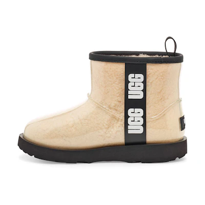 (PS) UGG Classic Clear Mini II Boot Natural Black