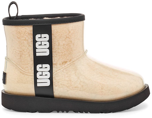 (學齡前) UGG 經典透明迷你 II 靴子 自然黑 1112386K-NBLC Order (學齡前) UGG 經典透明迷你 II 靴子 自然黑 1112386K-NBLC