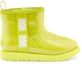 Order 大童 UGG Classic Clear Mini II 大LOGO果凍雪地靴 硫磺色