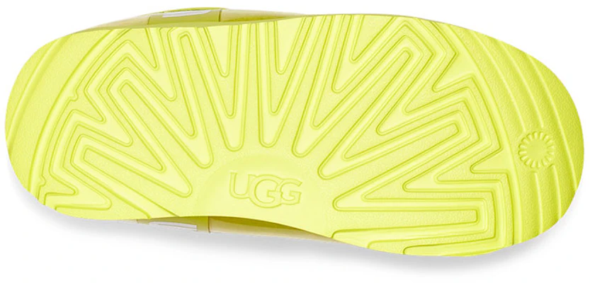 大童 UGG Classic Clear Mini II 大LOGO果凍雪地靴 硫磺色 Details for 大童 UGG Classic Clear Mini II 大LOGO果凍雪地靴 硫磺色