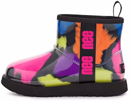 (Preschool) UGG Classic Clear Mini Party Spots 1124910K-BLK (Preschool) UGG Classic Clear Mini Party Spots 1124910K-BLK