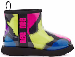 Order 大童 UGG 經典迷你透明派對斑點防水時尚雪地靴 斑點黑