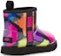 Shop (PS) UGG Classic Clear Mini Party Spots - But Mini dengan Rekaan Bintik Meriah 1124910K-BLK