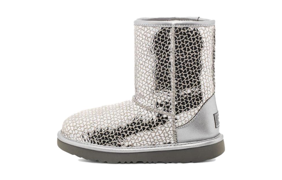 (Preschool) UGG Classic Comfort Round Toe Mid-Calf Boot 'Silver' 1151613K-SLVR