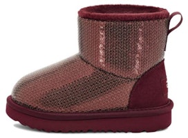 (Preschool) UGG Classic Glitter 'Red' 1143708T-WGRP (Preschool) UGG Classic Glitter 'Red' 1143708T-WGRP