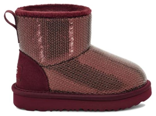 (PS) UGG Classic Berkilau 'Merah' 1143708T-WGRP Order (PS) UGG Classic Berkilau 'Merah' 1143708T-WGRP