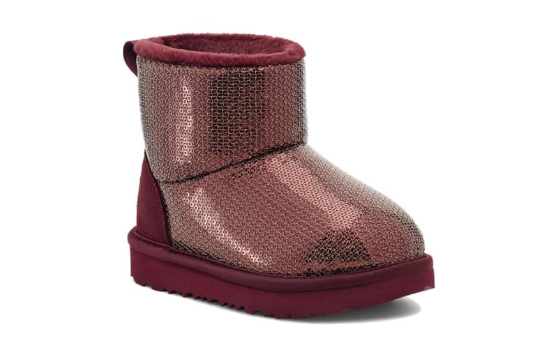 Lookbook (PS) UGG クラシックグリッター（レッド） 1143708T-WGRP