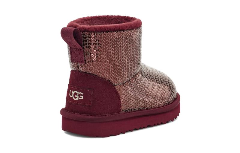 Shop (PS) UGG クラシックグリッター（レッド） 1143708T-WGRP