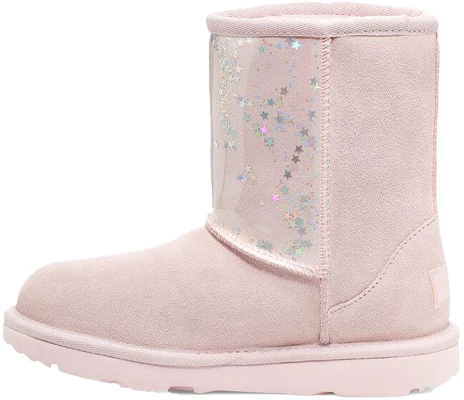 (Preschool) UGG Classic II 'Clear Glitter Pink' 1121014T-SLPN Buy (Preschool) UGG Classic II 'Clear Glitter Pink' 1121014T-SLPN