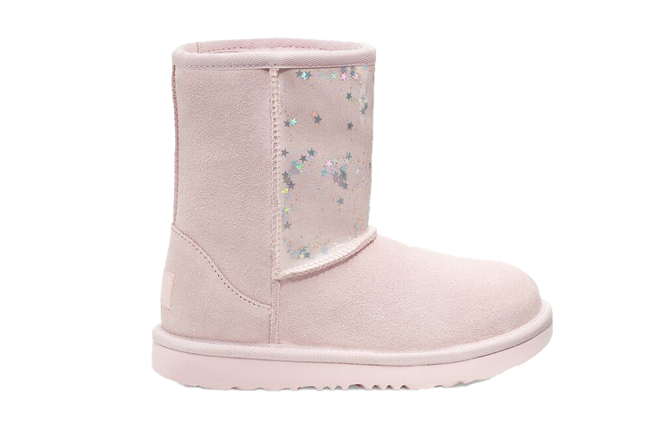 Order (Preschool) UGG Classic II 'Clear Glitter Pink' 1121014T-SLPN