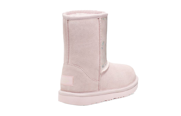 Lookbook (Preschool) UGG Classic II 'Clear Glitter Pink' 1121014T-SLPN