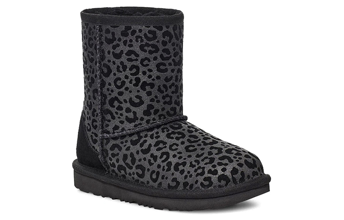 Lookbook (PS) UGG 클래식 II 글리터 레오파드 (UGG Classic II Glitter Leopard) 1112388K-BLK