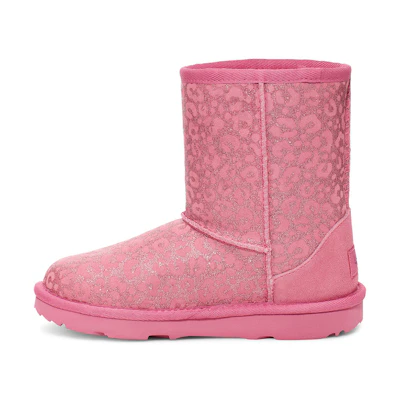 (PS) UGG Classic II Glitter Leopard 'Pink'