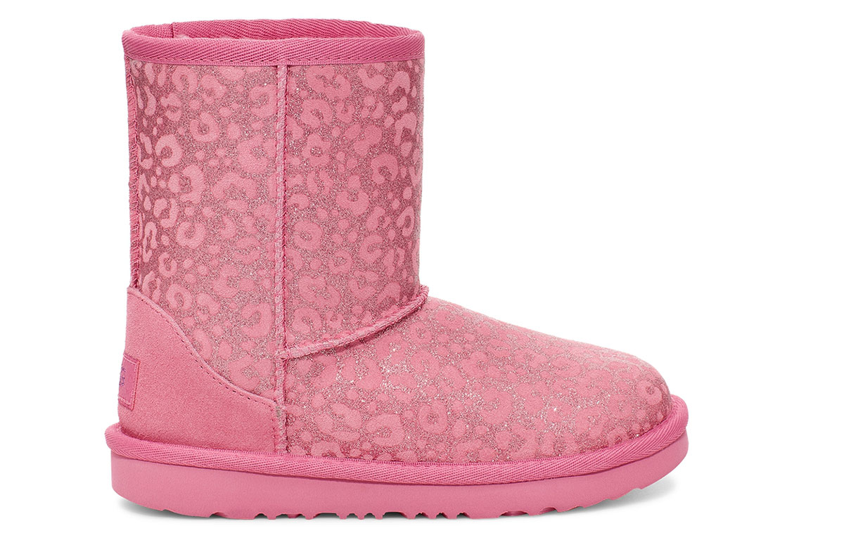Order (Preschool) UGG Classic II Glitter Leopard 'Pink' 1112388K-WBRR