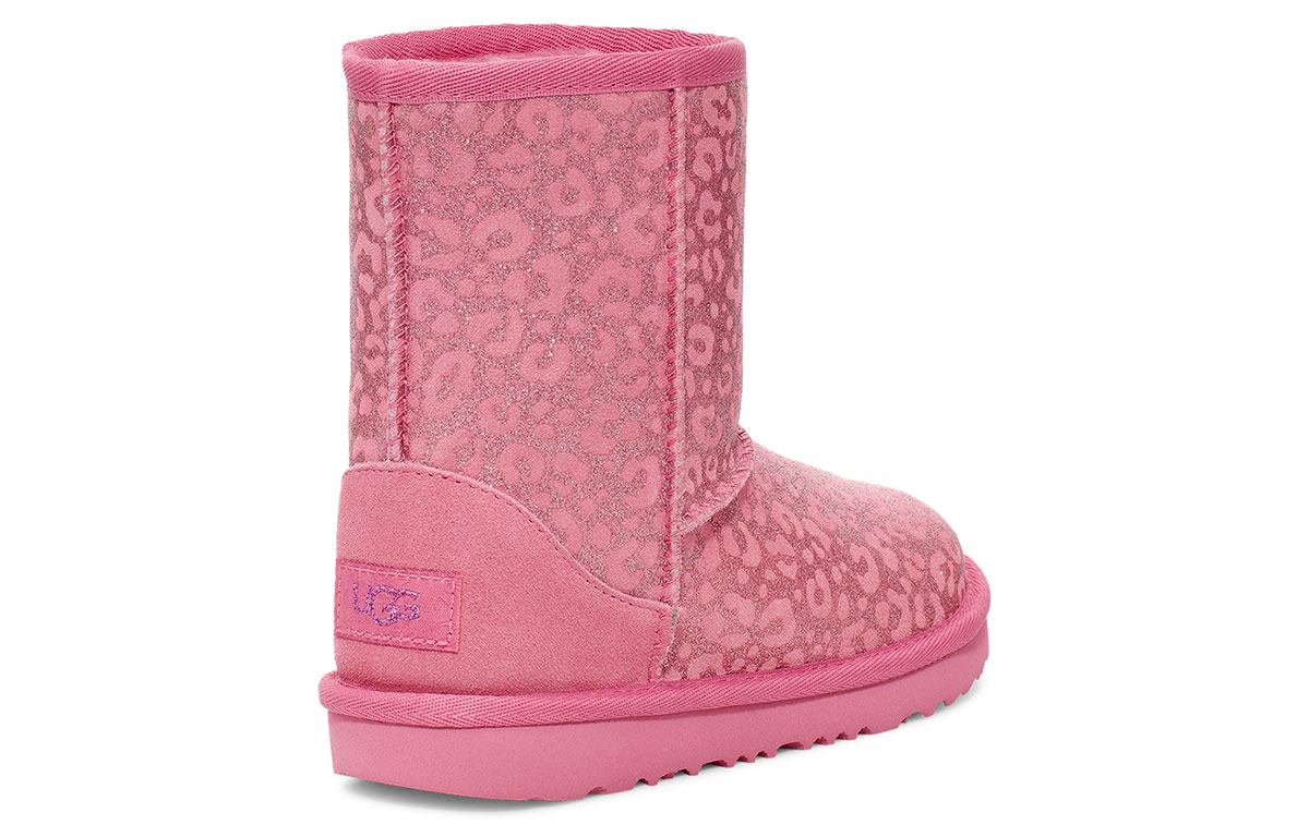 Shop (Preschool) UGG Classic II Glitter Leopard 'Pink' 1112388K-WBRR