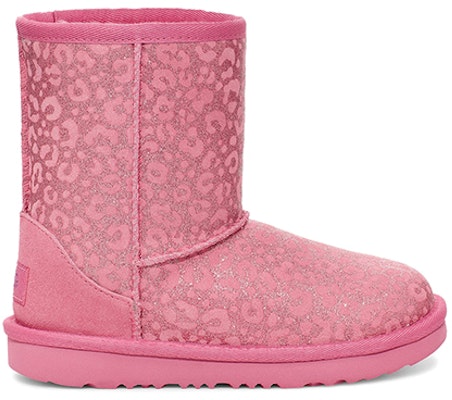 幼童 UGG 經典 II 閃亮豹紋 加絨雪靴 野漿果色 Order 幼童 UGG 經典 II 閃亮豹紋 加絨雪靴 野漿果色