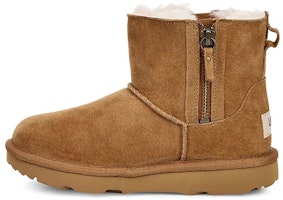 (Preschool) UGG Classic II Mini Double Zip Boot 'Chestnut' 1102469K-CHE (Preschool) UGG Classic II Mini Double Zip Boot 'Chestnut' 1102469K-CHE