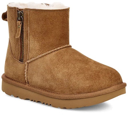 (Preschool) UGG Classic II Mini Double Zip Boot 'Chestnut' 1102469K-CHE Lookbook (Preschool) UGG Classic II Mini Double Zip Boot 'Chestnut' 1102469K-CHE