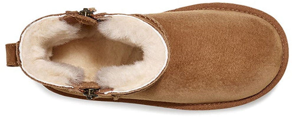 (Preschool) UGG Classic II Mini Double Zip Boot 'Chestnut' 1102469K-CHE Purchase (Preschool) UGG Classic II Mini Double Zip Boot 'Chestnut' 1102469K-CHE