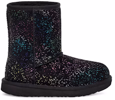 (Preschool) UGG Classic II Shimmer Sky Boot Black Rainbow Metallic 1157708K-BWM (Preschool) UGG Classic II Shimmer Sky Boot Black Rainbow Metallic 1157708K-BWM