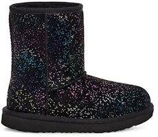 (Preschool) UGG Classic II Shimmer Sky Boot Black Rainbow Metallic 1157708K-BWM (Preschool) UGG Classic II Shimmer Sky Boot Black Rainbow Metallic 1157708K-BWM