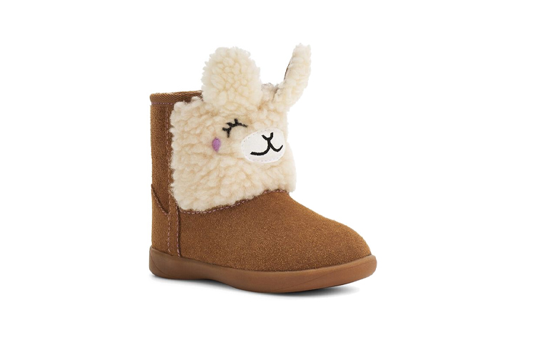 Lookbook (PS) UGG Classique Llama Peluche Marron 1123656T-CTSD