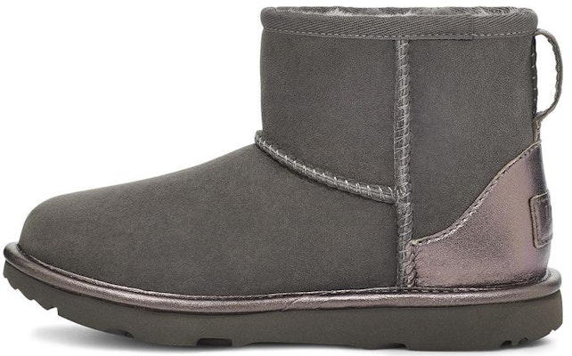 (Preschool) UGG Classic Mini Shine 'Dark Grey' 1130778K-CHRC Buy (Preschool) UGG Classic Mini Shine 'Dark Grey' 1130778K-CHRC