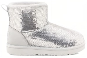 (PS) UGG 클래식 미니 "실버 세퀸" 1143708K-SLVR Order (PS) UGG 클래식 미니 "실버 세퀸" 1143708K-SLVR