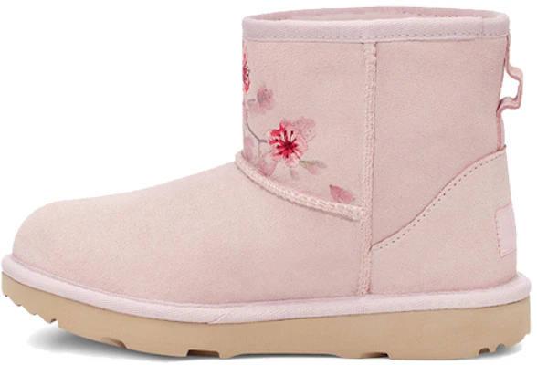 (Preschool) UGG Classic Mini Blossom Fleece Lined Pink 1119832T-SLPN Buy (Preschool) UGG Classic Mini Blossom Fleece Lined Pink 1119832T-SLPN