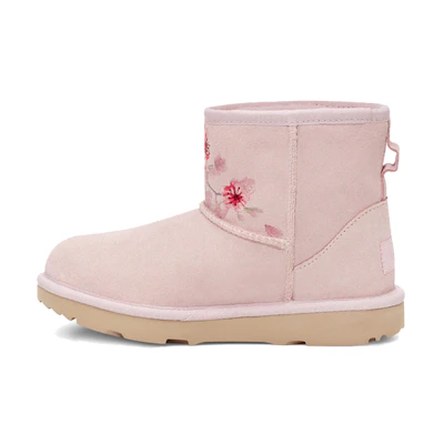 (PS) UGG Classic Mini Blossom Fleece Lined Pink