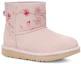 Lookbook (Preschool) UGG Classic Mini Blossom Fleece Lined Pink 1119832T-SLPN
