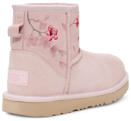 (Preschool) UGG Classic Mini Blossom Fleece Lined Pink 1119832T-SLPN Shop (Preschool) UGG Classic Mini Blossom Fleece Lined Pink 1119832T-SLPN