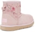 Shop (PS) UGG Classic Mini Blossom Fleece Berbulu Merah Jambu 1119832T-SLPN