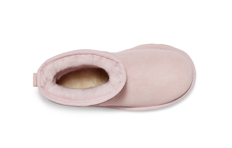 Purchase (Preschool) UGG Classic Mini Blossom Fleece Lined Pink 1119832T-SLPN