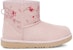 (PS) UGG Classic Mini Bunga Merah Jambu 1119832K-SLPN