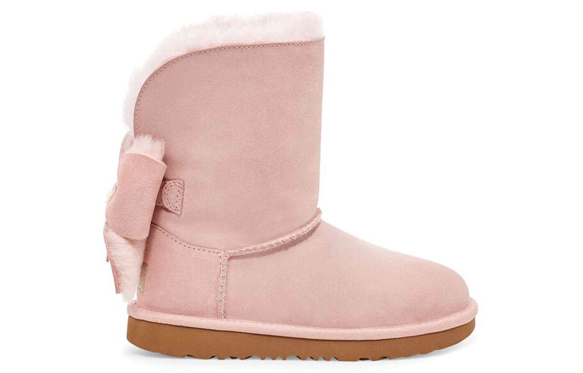 Order (PS) UGG Classic Mini II 'Cuffed Bow Pink' - UGG Classic Mini II 'Cuffed Bow Pink' 1112298K-PCD