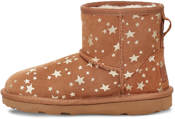 preschool-ugg-classic-mini-ii-stars-chestnut-1115852-k-che