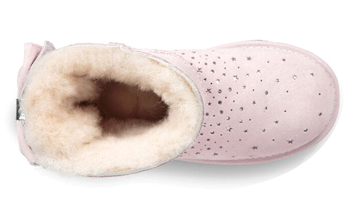 Purchase (Preschool) UGG Classic Mini II Bow 'Stargirl Pink' 1095729K-BPNK
