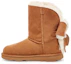 Buy UGG 經典迷你 II 反折蝴蝶結 雪地靴 大童 栗子棕色