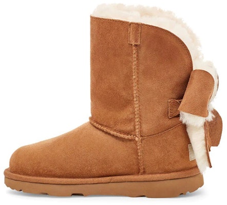 (Preschool) UGG Classic Mini II Cuffed Bow 'Chestnut' 1112298K-CHE Buy (Preschool) UGG Classic Mini II Cuffed Bow 'Chestnut' 1112298K-CHE