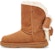 (PS) UGG Classic Mini II Cuffed Bow 'Chestnut' - Nampak bergaya & selesa. 1112298K-CHE