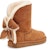 (PS) UGG Classic Mini II Cuffed Bow 'Chestnut' - Nampak bergaya & selesa. 1112298K-CHE