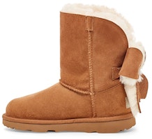 (Preschool) UGG Classic Mini II Cuffed Bow Brown 1112298T-CHE (Preschool) UGG Classic Mini II Cuffed Bow Brown 1112298T-CHE